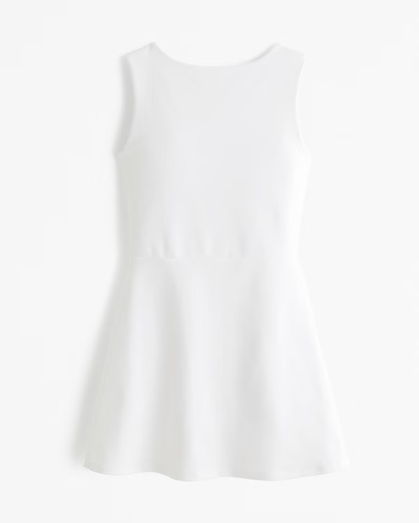 YPB sculptLUX Slash Mini Dress | Abercrombie & Fitch (US)