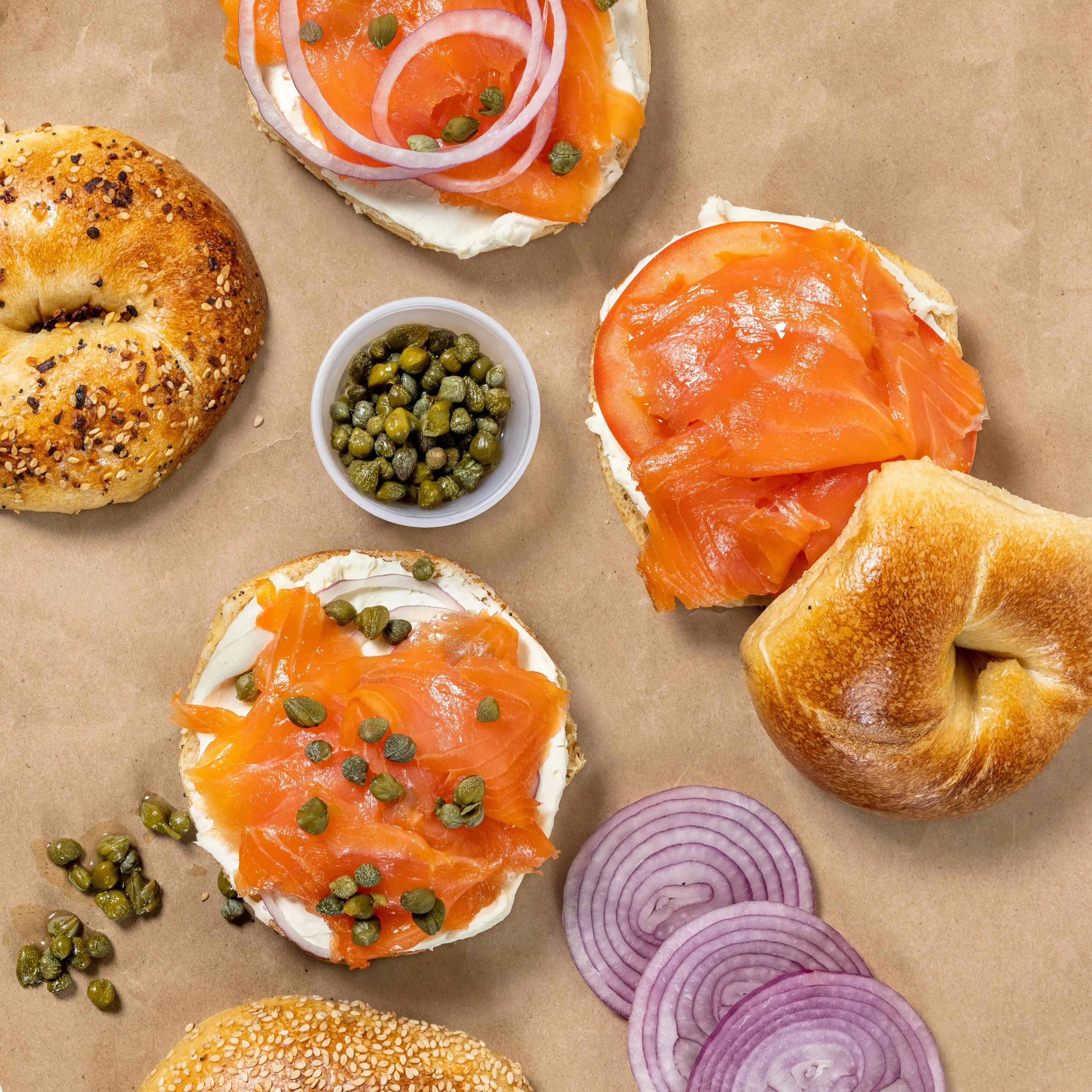 New York Bagel Brunch Kit by Utopia Bagels | Goldbelly | Goldbelly