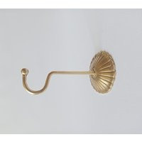 Planter Hanger - Minimalist Plant Bracket Brass Wall Hook Decor Wall Rack Vintage Style Gold Color | Etsy (US)