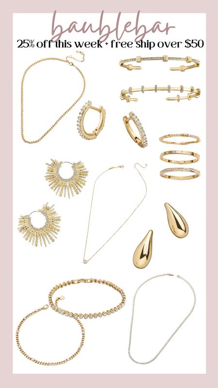 Baublebar 25% off plus free ship over $50! ❤️