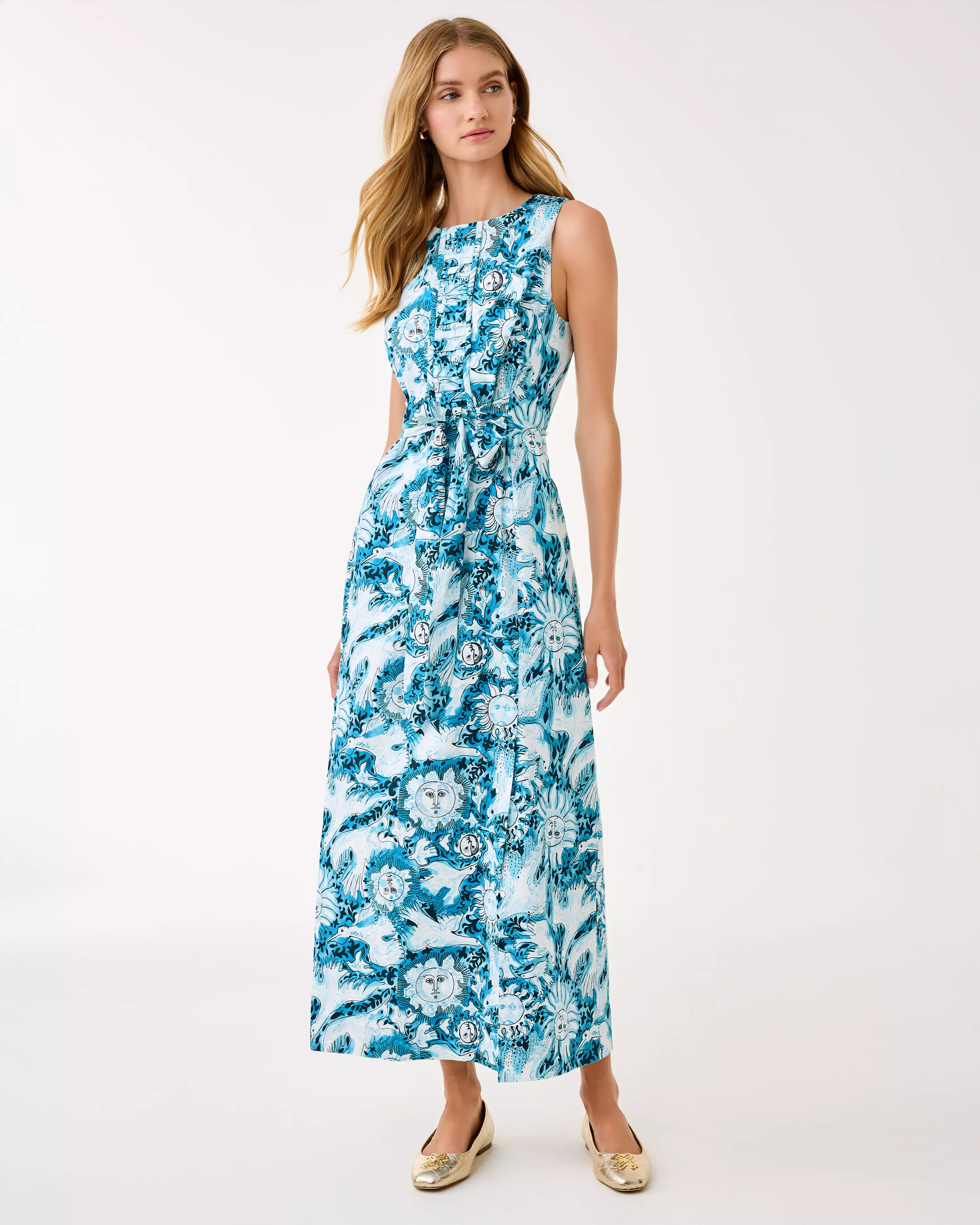 Clarajane Stretch Maxi Shift Dress | Lilly Pulitzer