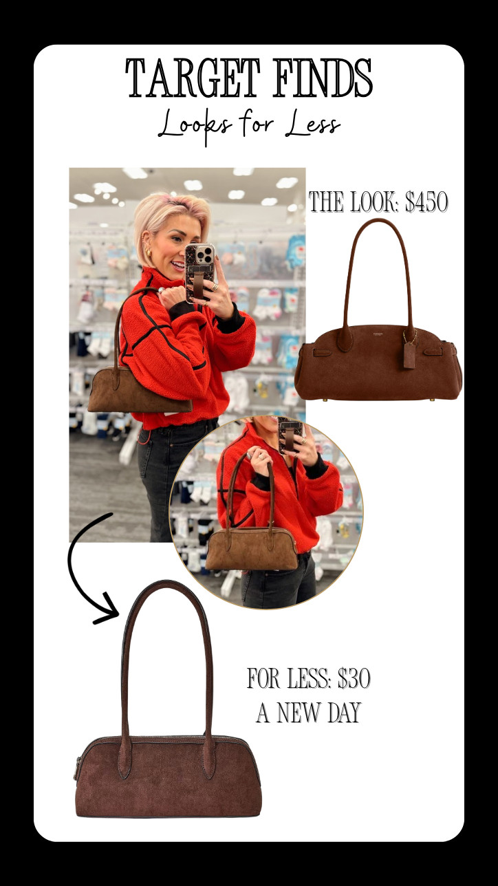 How cute is this look-for-less bag I found at Target!!?? Legit adorbs for a fraction of the price!! 

 #LTKootd #LTKFindsUnder50 #LTKWorkwear