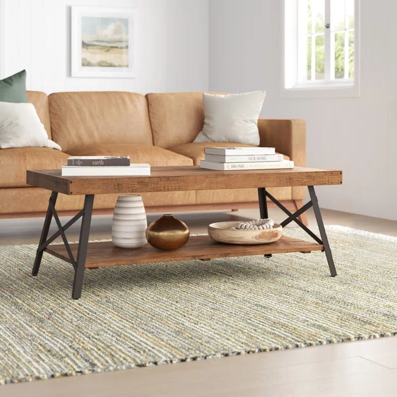 Laguna Solid Wood Coffee Table with Storage | Wayfair North America