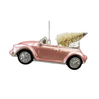 Pink Glass Car with Tree Ornament by Ashland® | Michaels | Michaels Stores