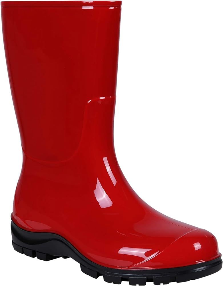 Red Rain Boots | Amazon (US)
