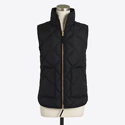Factory quilted puffer vest | J.Crew US