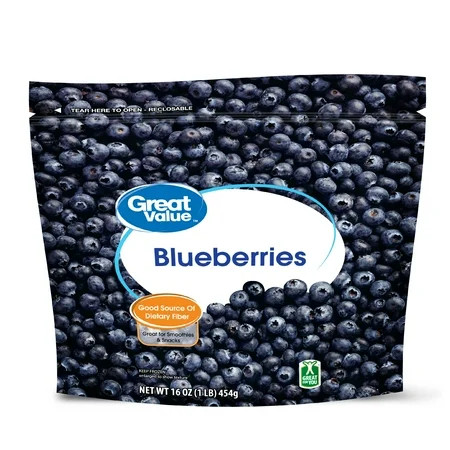 Great Value Frozen Blueberries, 16 Oz | Walmart Online Grocery