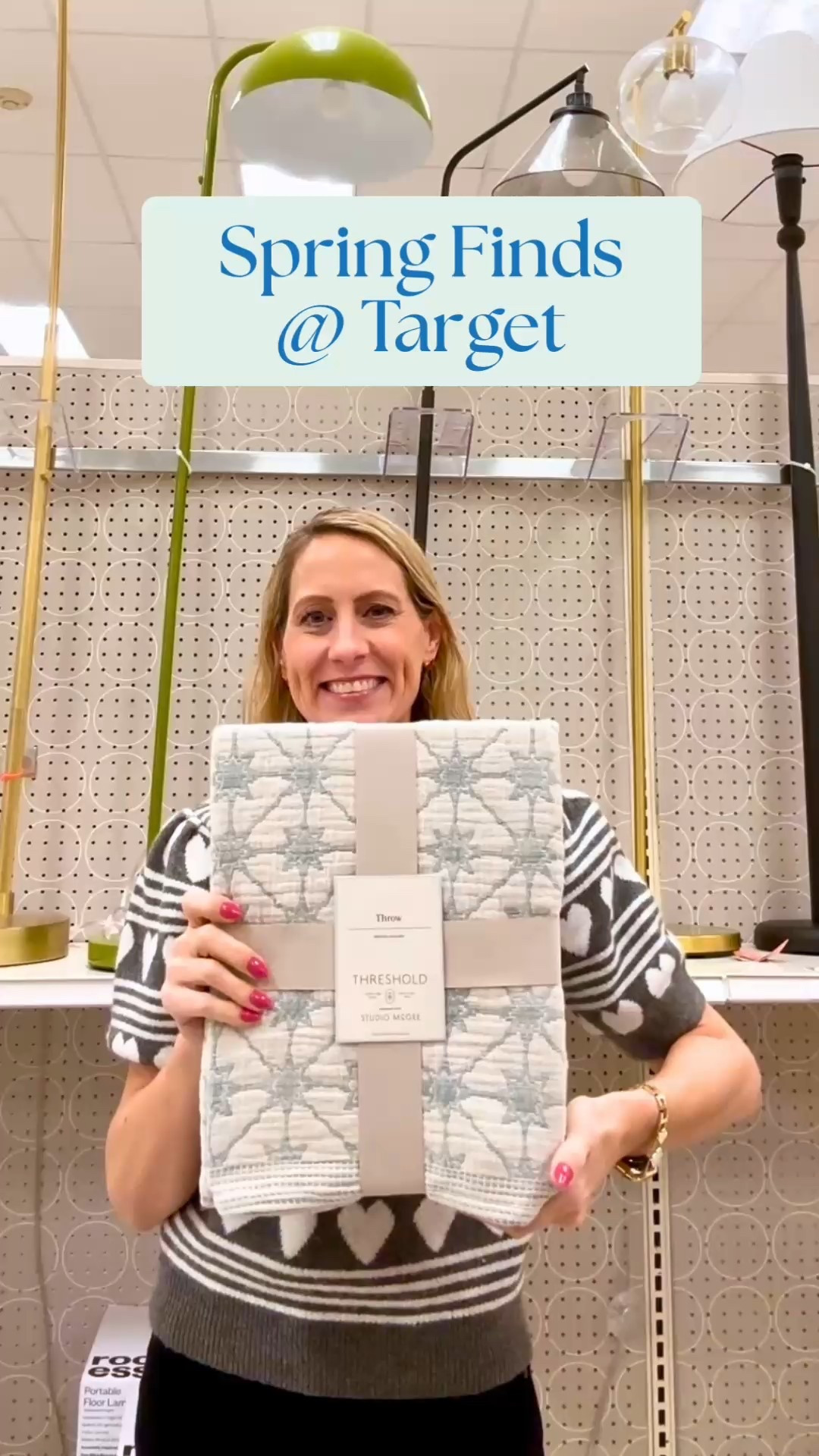Spring Throw Blankets at Target 🌿🤍
Part 3 of my Spring Finds series — sharing my favorite lightweight throws in soft neutrals and coastal blues. Perfect for layering on a sofa, bed, or porch chair for an easy seasonal refresh.

#LTKSeasonal #LTKOver40 #LTKHome