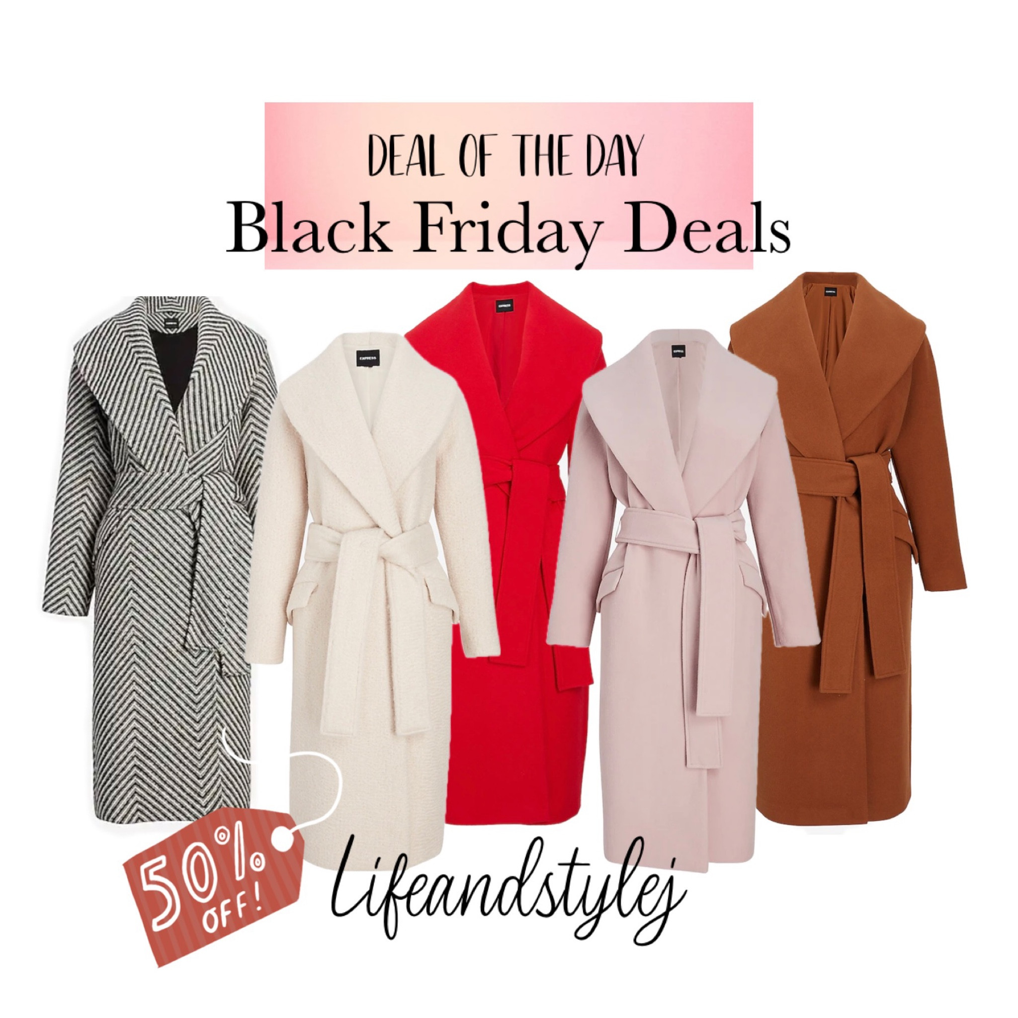 Belted Coats 50%off today!! Black Friday Coat Sale!! 

#ltkcyberweek

#LTKSeasonal #LTKsalealert #LTKGiftGuide