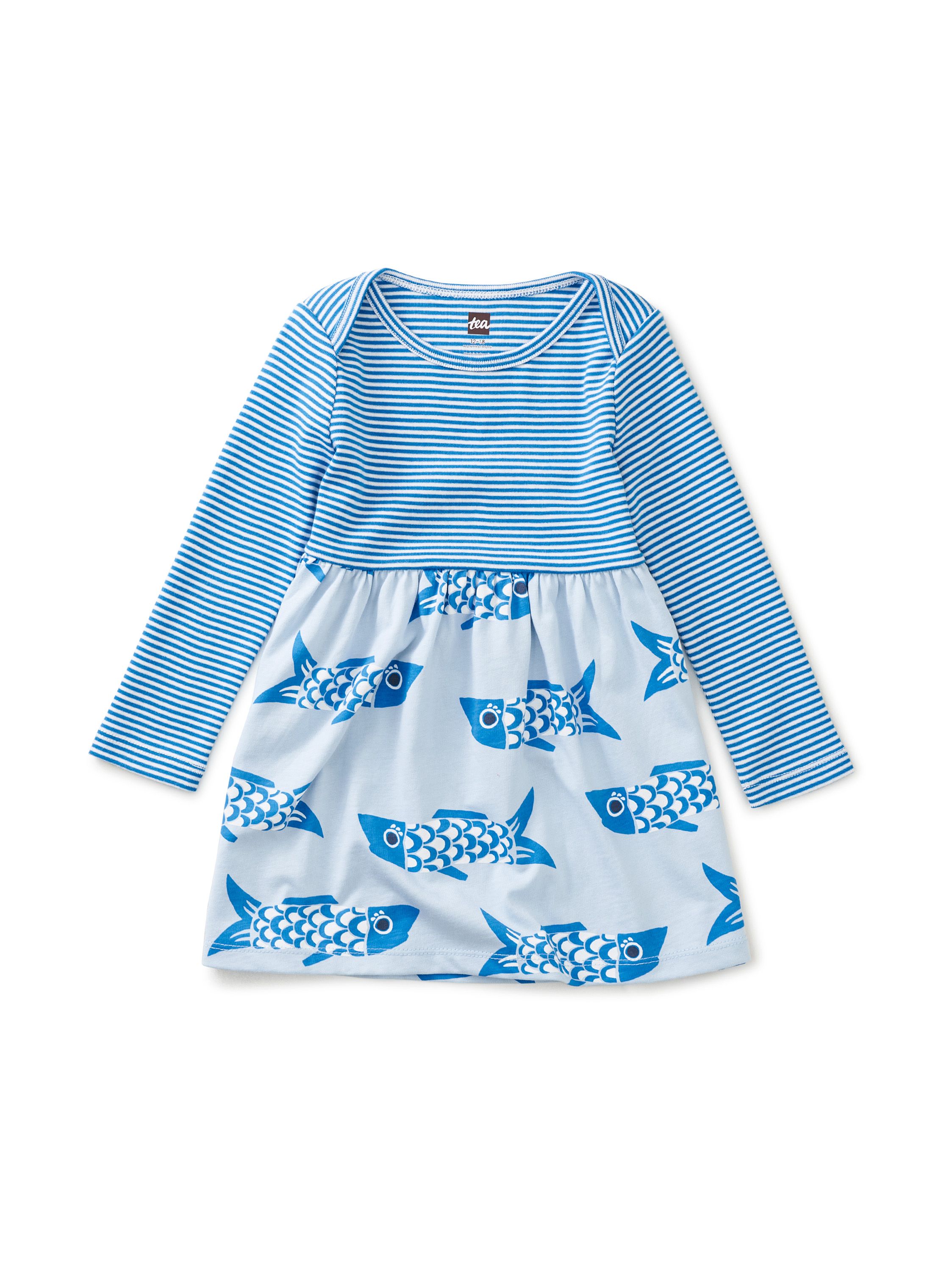 Print Mix Skirted Baby Dress | Tea Collection