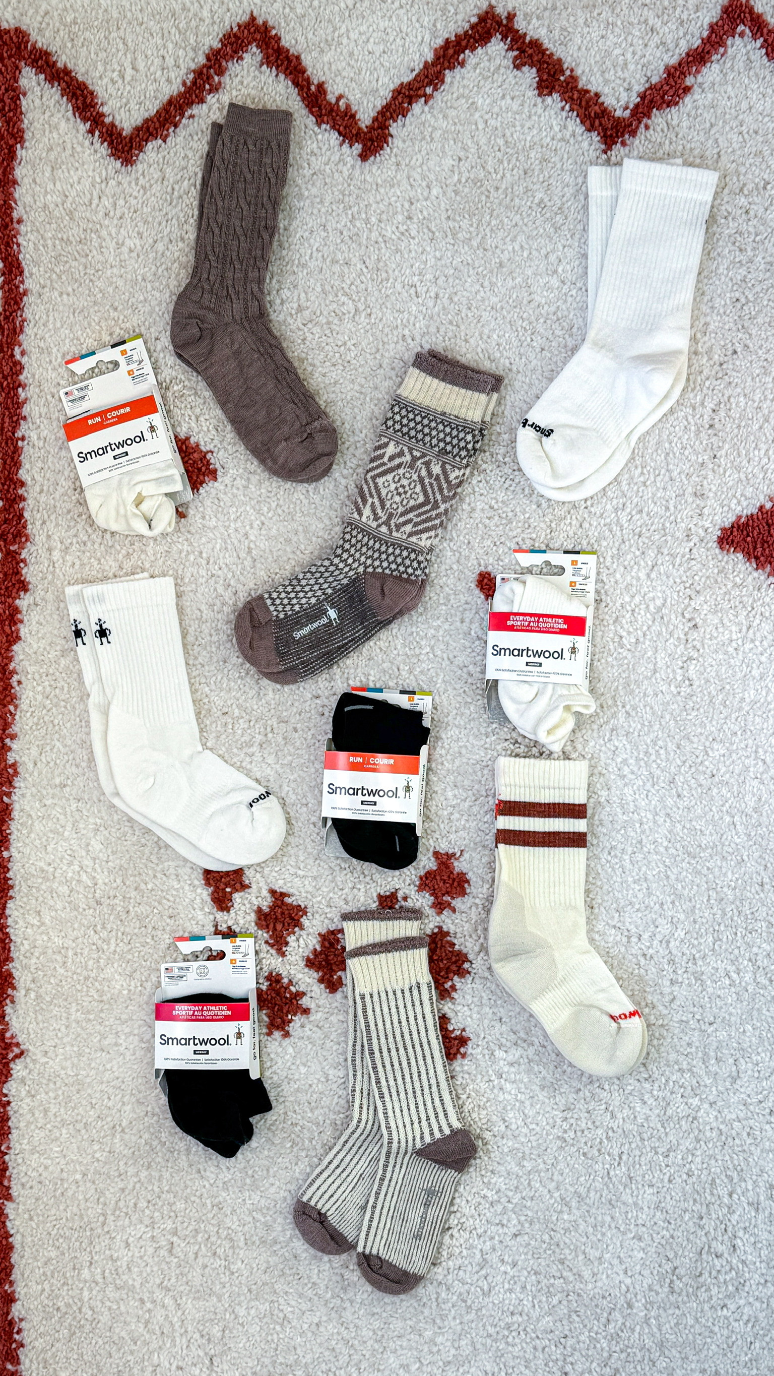 Smartwool hiking socks haul | What to wear hiking  

Smartwool Everyday Cozy Waffle Press Crew Socks
Everyday Cable Crew Socks
Run Low Ankle Socks
Everyday Cozy Popcorn Snowflake Pattern Crew Socks
Everyday Athletic Striped Crew Socks
Everyday Athletic Crew Socks

#LTKTravel #LTKFindsUnder50 #LTKActive
