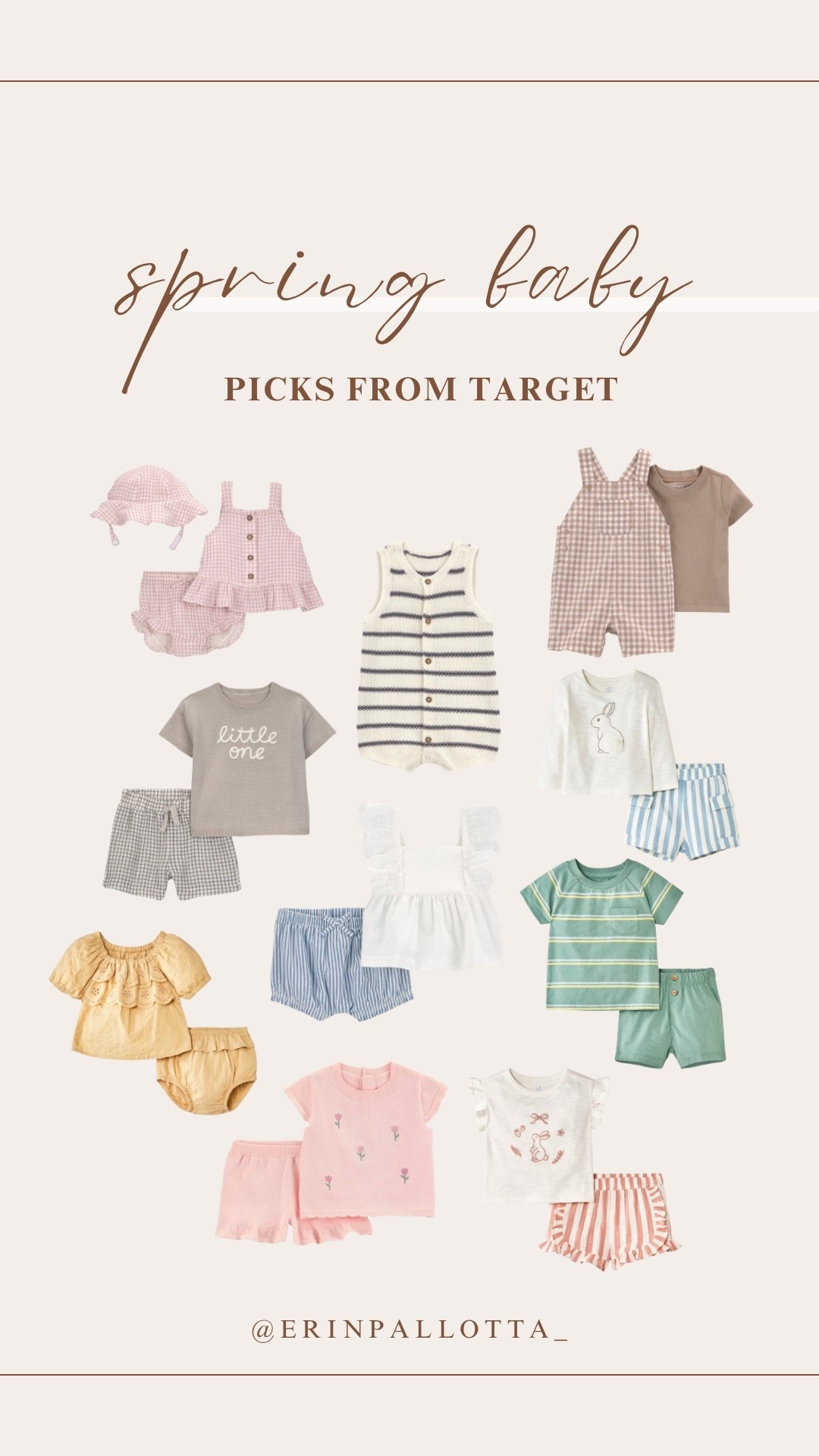 So many great spring outfits for baby boys and baby girls! Loving the knits and the gingham prints. All are under $20 (even the sets)!

#LTKBaby #LTKSeasonal