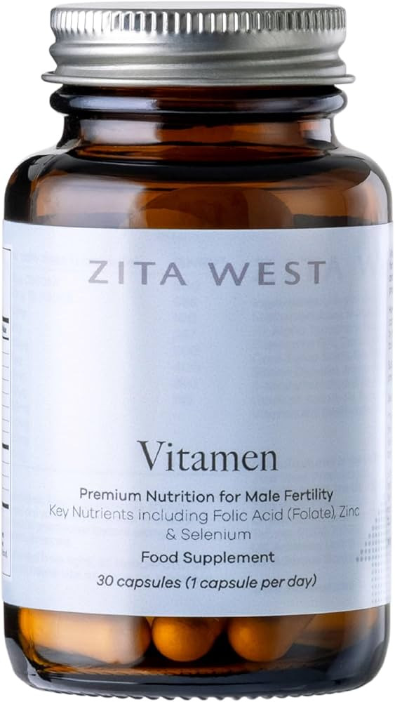 Zita West Vitamen - Ultimate Male Fertility Supplement - 30 Capsules (1 Months Supply) | Amazon (UK)