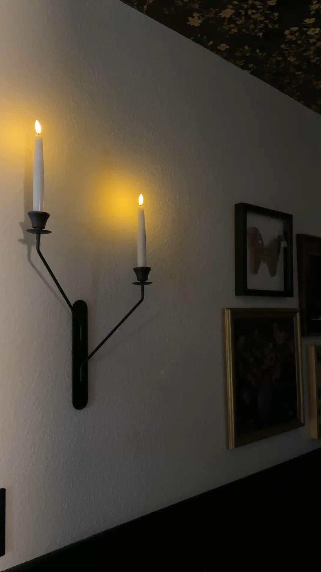 Candle sconces and flameless candles 

#LTKHome #LTKStyleTip
