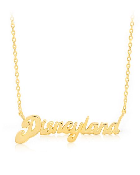 Disneyland necklace 