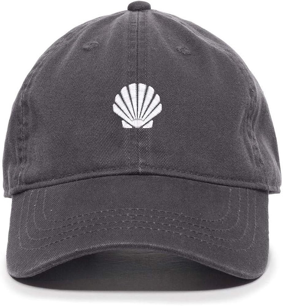 Tech Design Seashell Baseball Cap Embroidered Cotton Adjustable Dad Hat | Amazon (US)