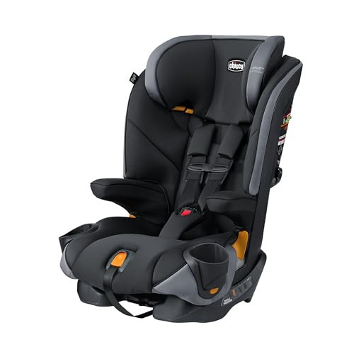 Chicco MyFit 2-in1 Harness Booster Car Seat, 5-Point Harness Car Seat and High Back Booster, for Children 26.5-100 lbs, Iron/Black | Amazon (US)