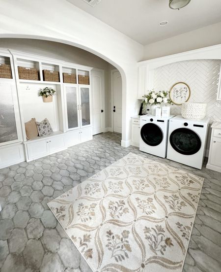 Laundry room & mudroom: this rug is called the willow and will be launching at Walmart soon! 

#LTKHome #LTKSeasonal