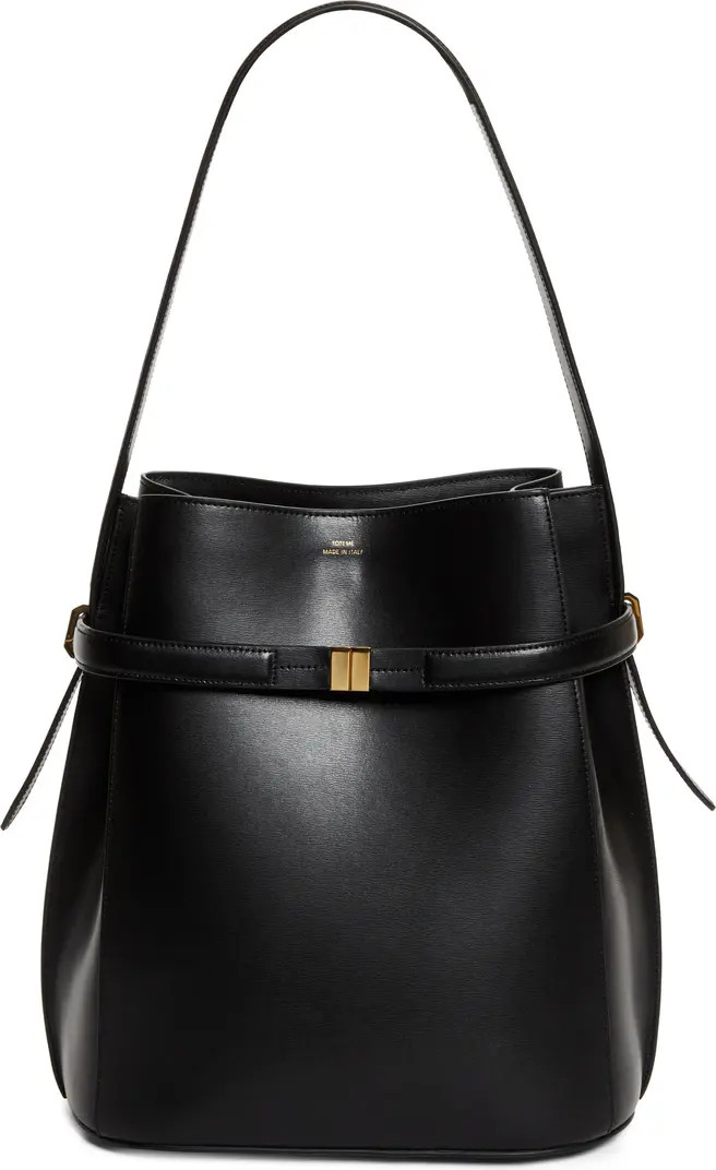 Belted Leather Bucket Bag | Nordstrom