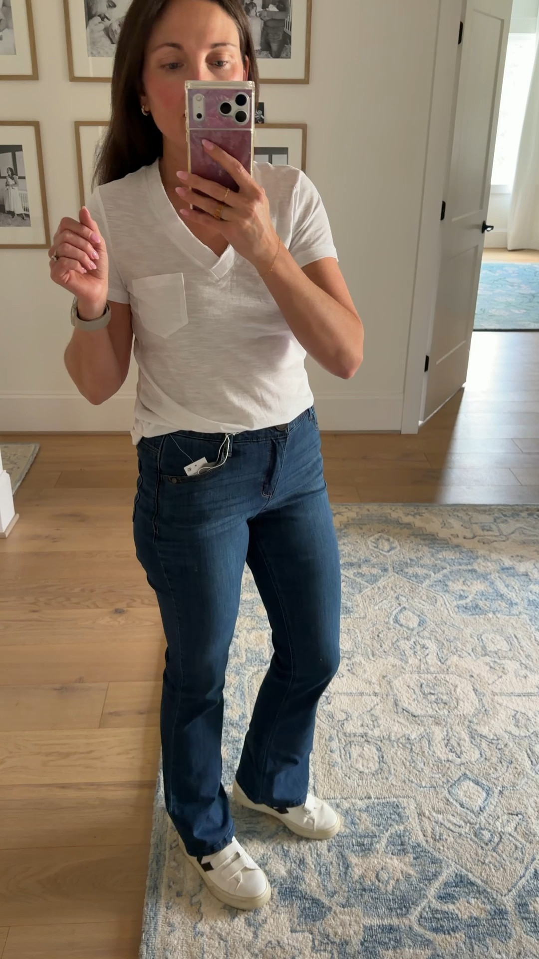 Cute mini boot cut jeans on sale for under $60!!

#LTKSaleAlert #LTKootd #LTKdayinmylife