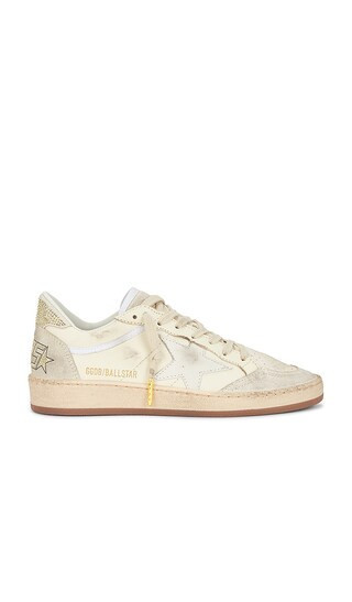 Golden Goose Ballstar Sneaker in Cream. - size 35 | Revolve Clothing (Global)
