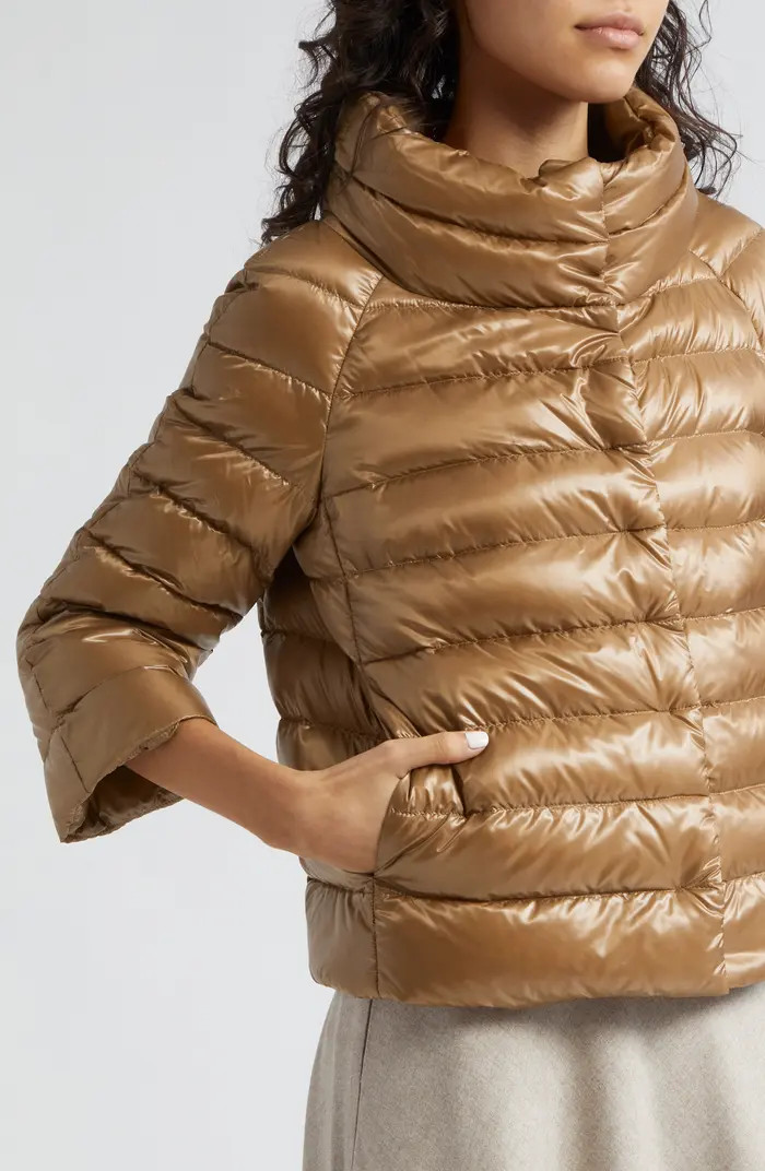 Sofia Iconic Down Crop Puffer Jacket | Nordstrom