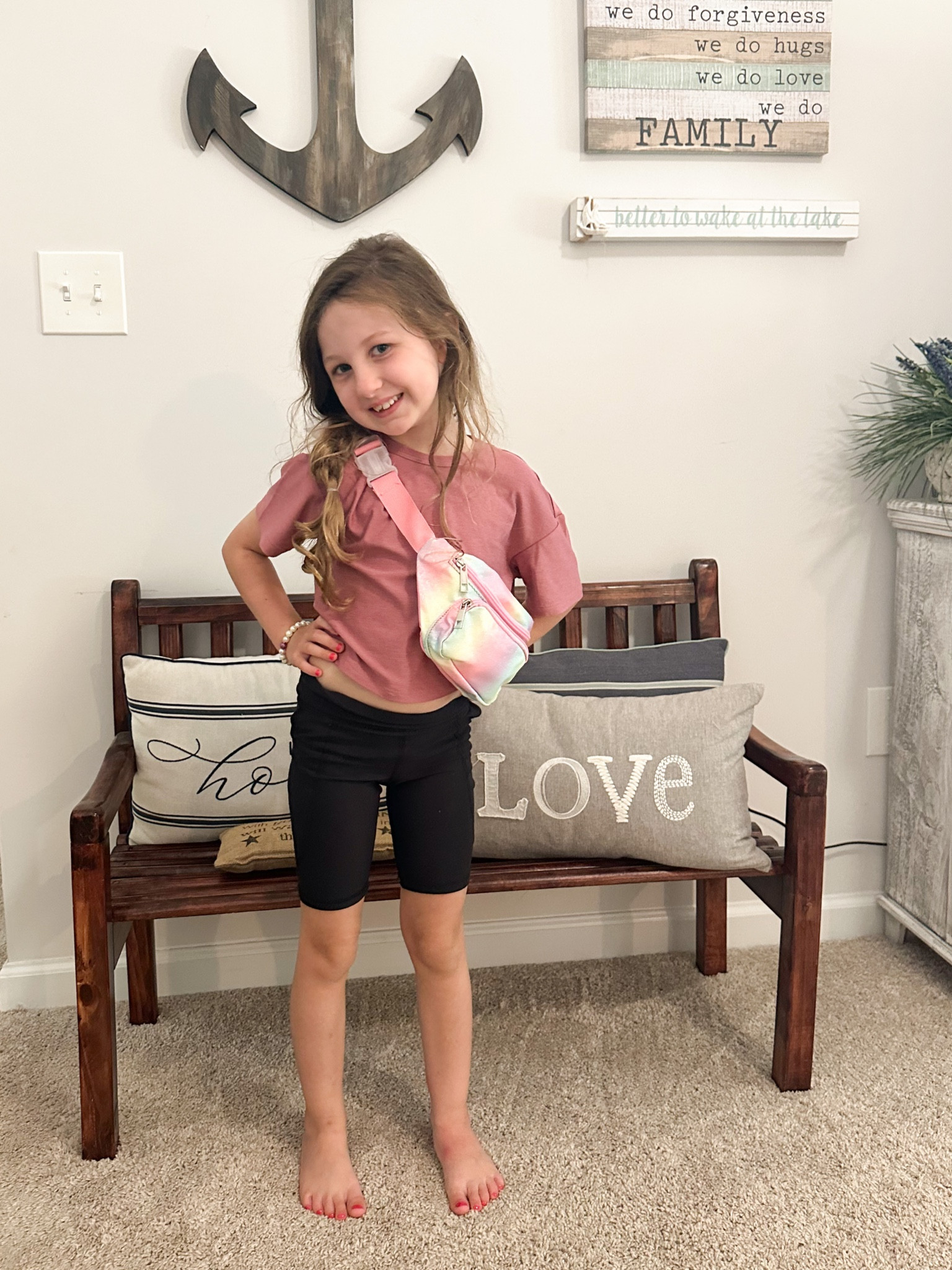 Little girls fanny pack outfit. 🥰 

#LTKFind #LTKkids #LTKSeasonal