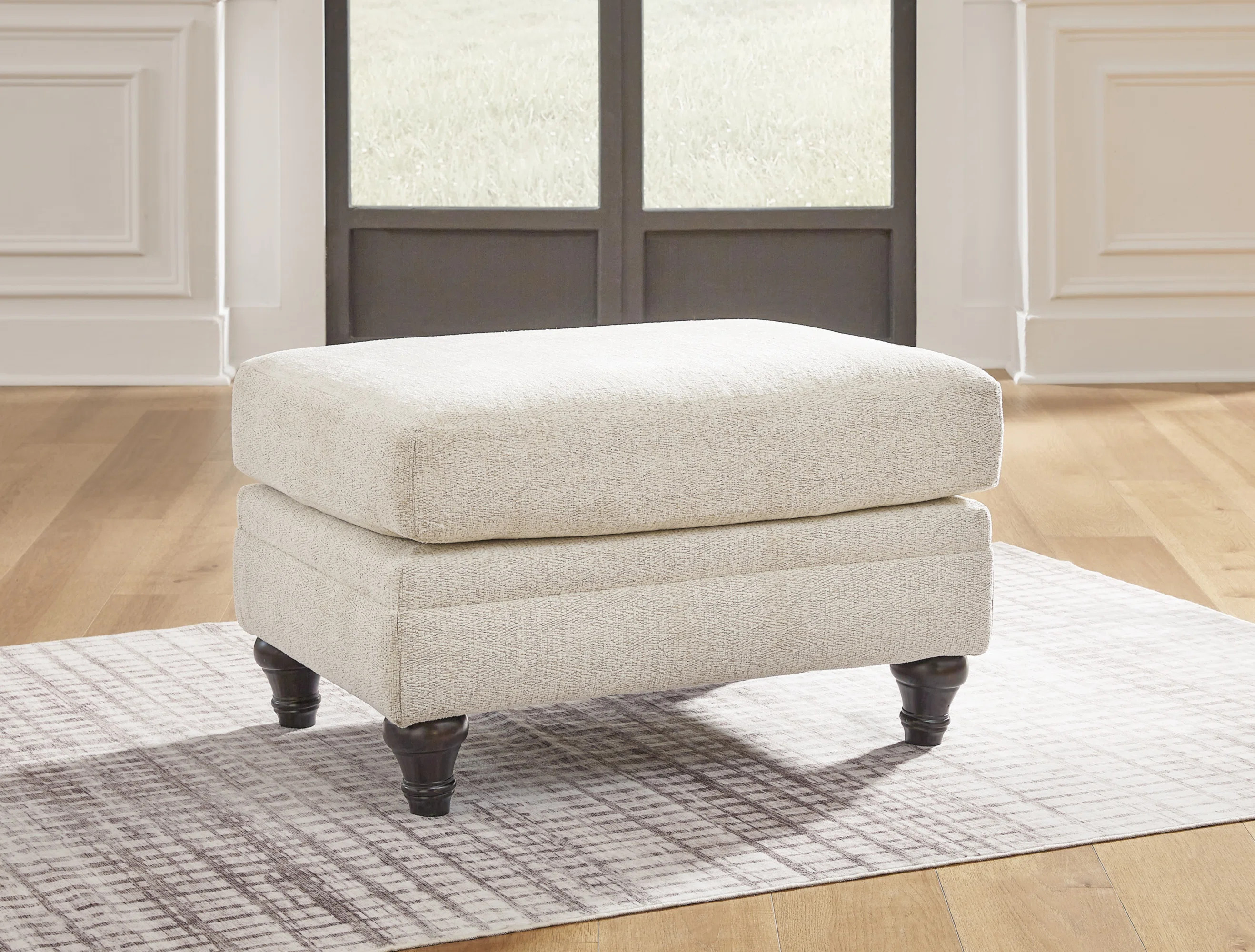 Darby Home Co Chesmore 34" Wide Rectangle Chevron Cocktail Ottoman & Reviews | Wayfair | Wayfair North America
