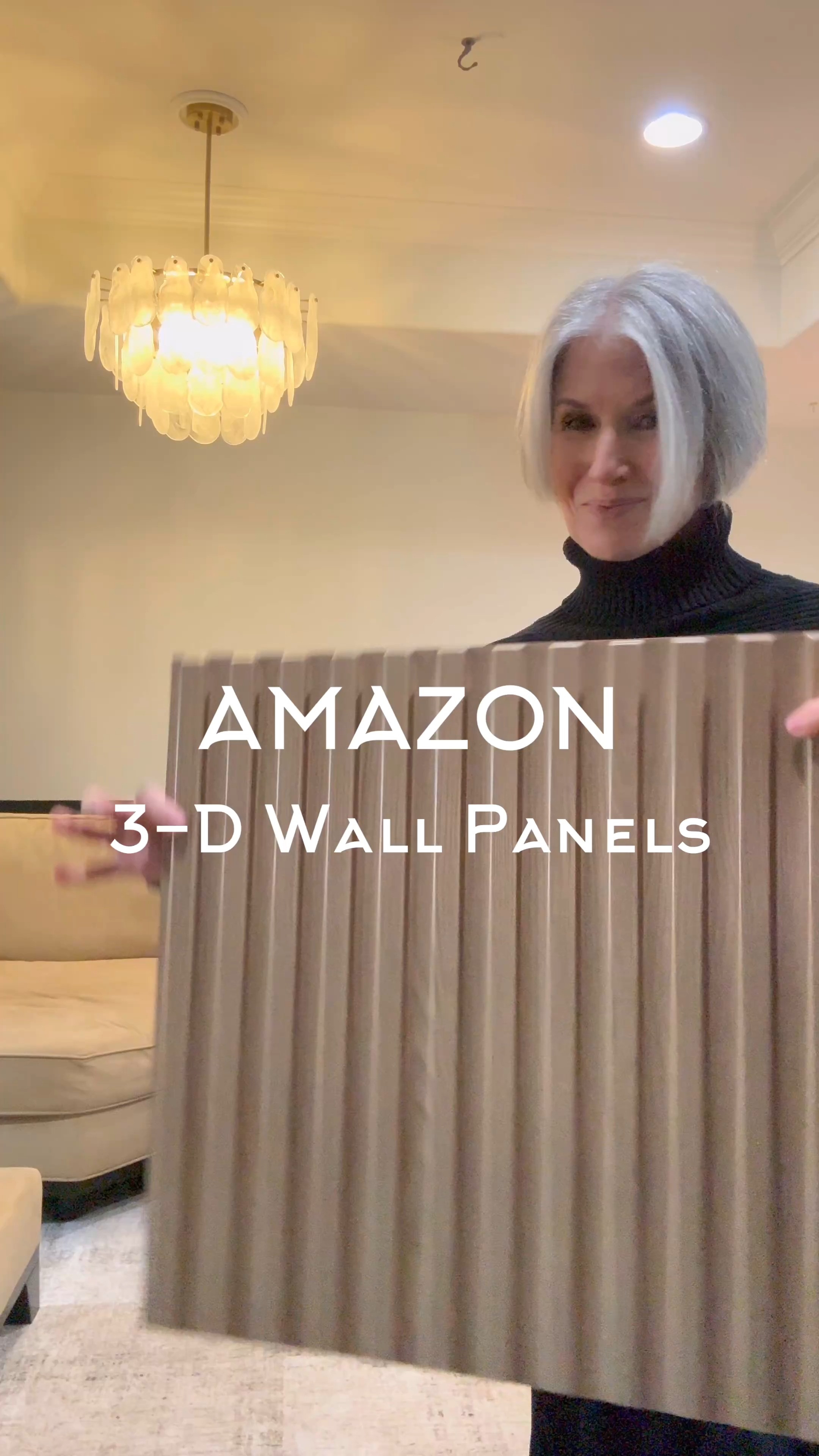 You won’t believe how easy it is to transform any room with this 3-D wall panels!

So lightweight you can hang them with peel and stick tape!

The look is modern, sleek and so fresh!

We added rechargeable wall scones and some art… and that’s it!
 

 #LTKU #LTKHome