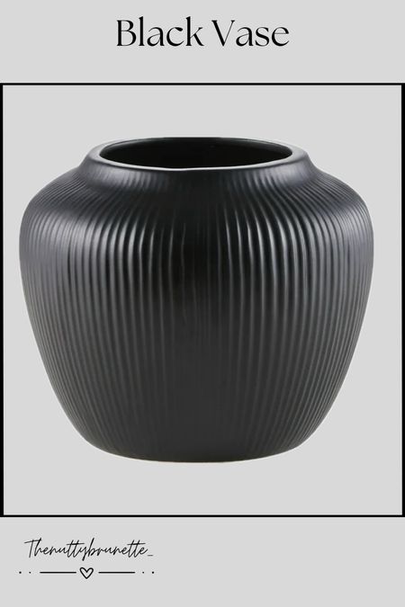 Black vase, Walmart vase, my Texas house, decorative vasee

#LTKHome #LTKStyleTip #LTKU
