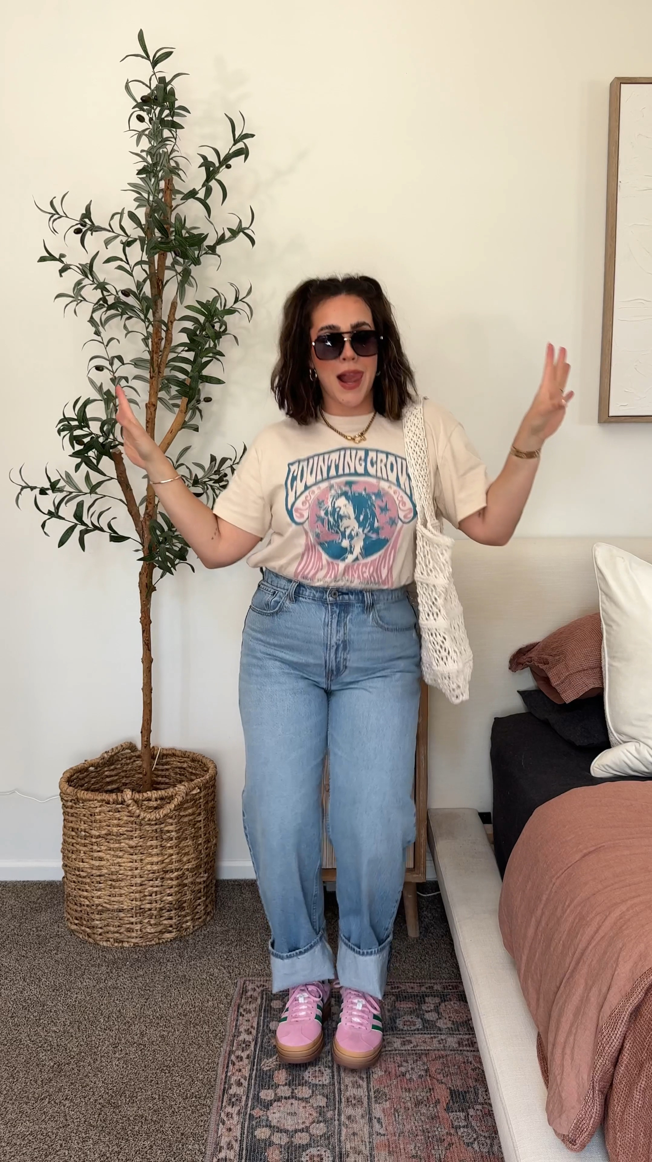 Styling this seasons IT shoe! So cute 😍 adidas platform, shoe crush, sambas, gazelles. Jeans size 29 (no stretch), top size L. 


#LTKmidsize #LTKstyletip #LTKSeasonal