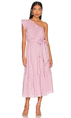 Karina Grimaldi Pauline Dress in Lavender from Revolve.com | Revolve Clothing (Global)