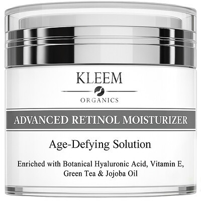 Kleem Organics, Advanced Retinol Moisturizer, Age-Defying Solution, 1.7 fl oz (50 ml) | iHerb