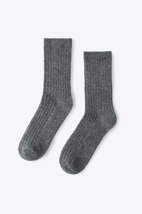 RIBBED SOCKS | Zara US