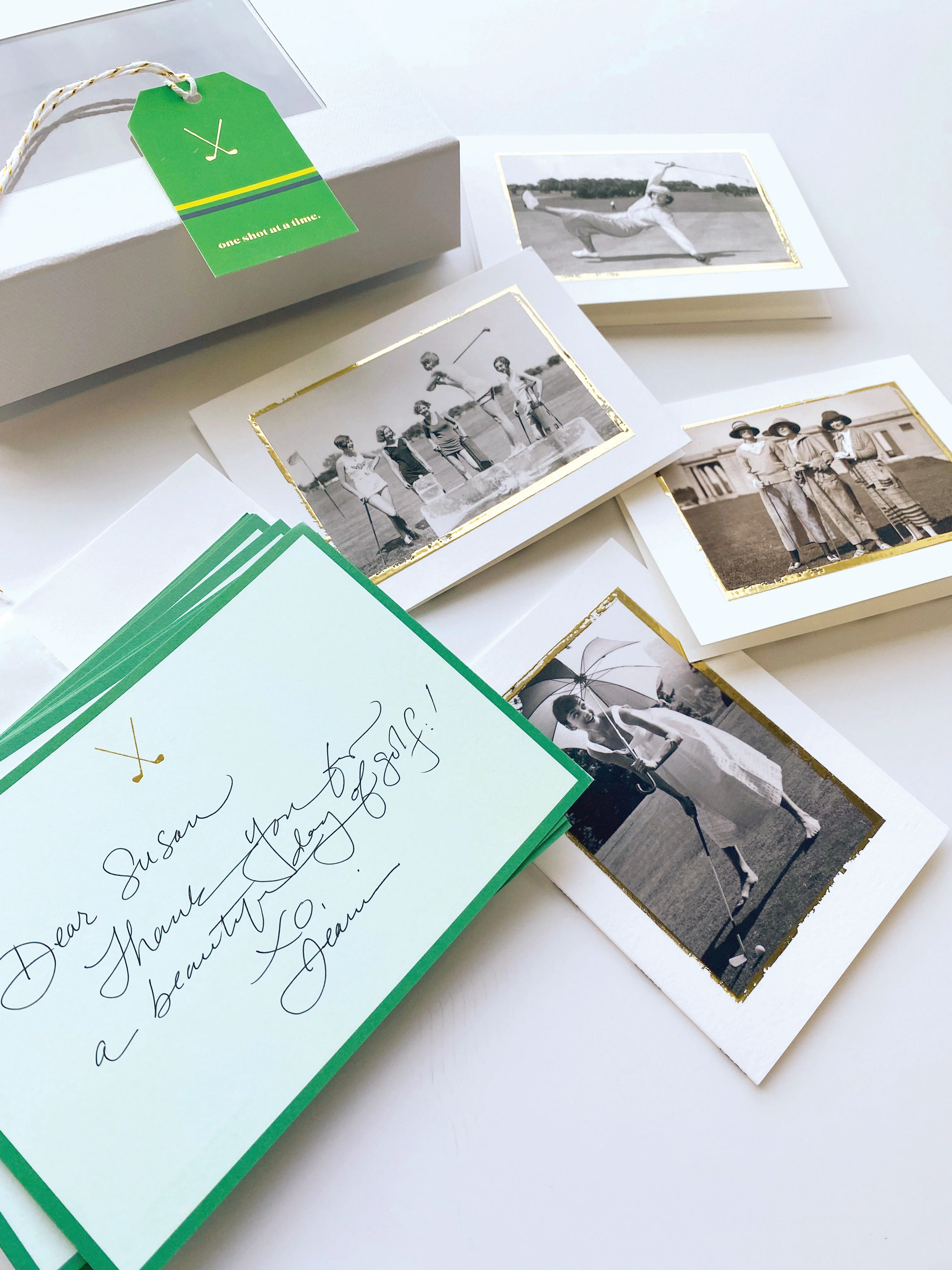 Deluxe Golf Note Card Set | courtgirl.