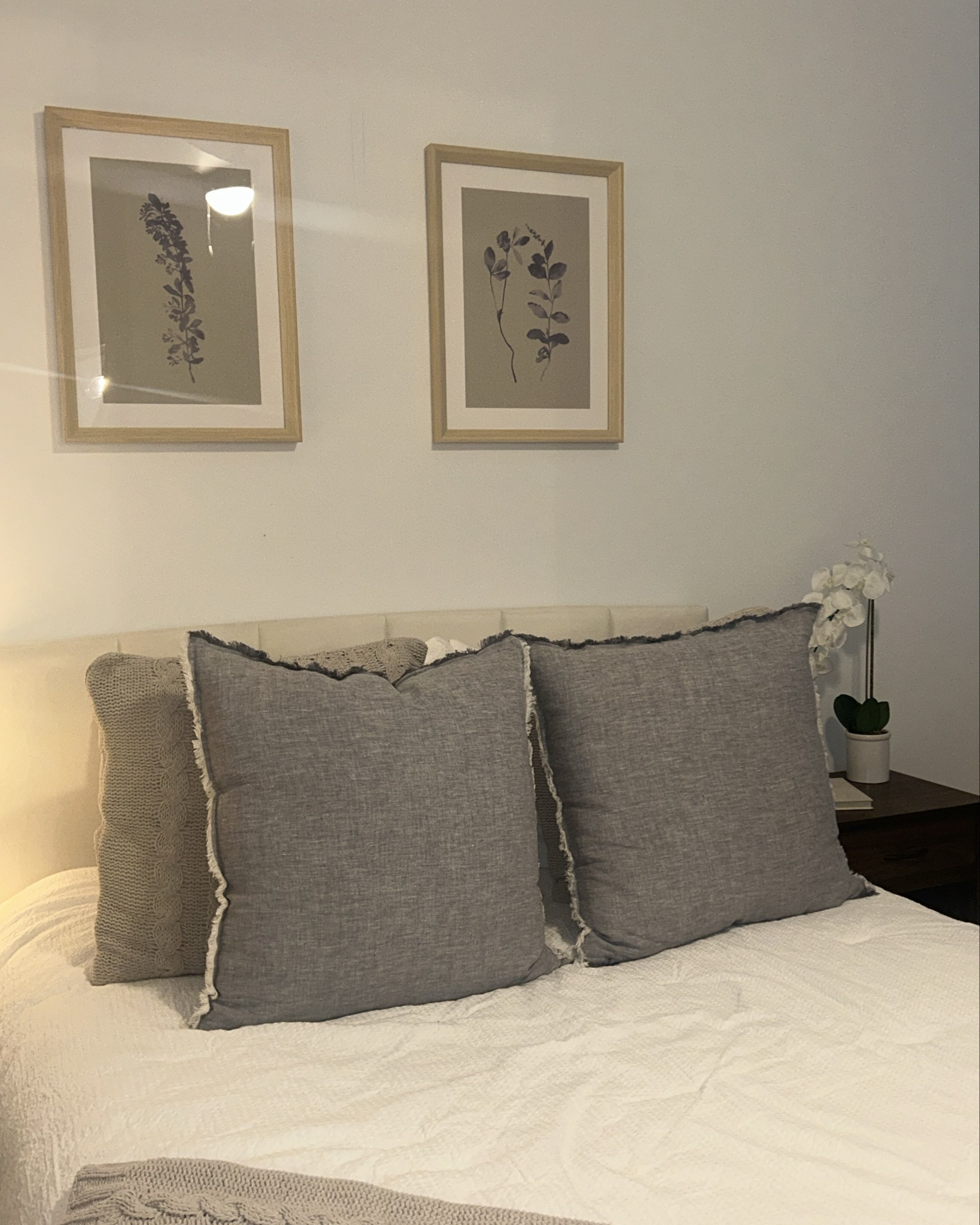 My cozy bedroom💙 I love that this decor is very timeless and versatile🤍 

#LTKFamily #LTKHome #LTKStyleTip