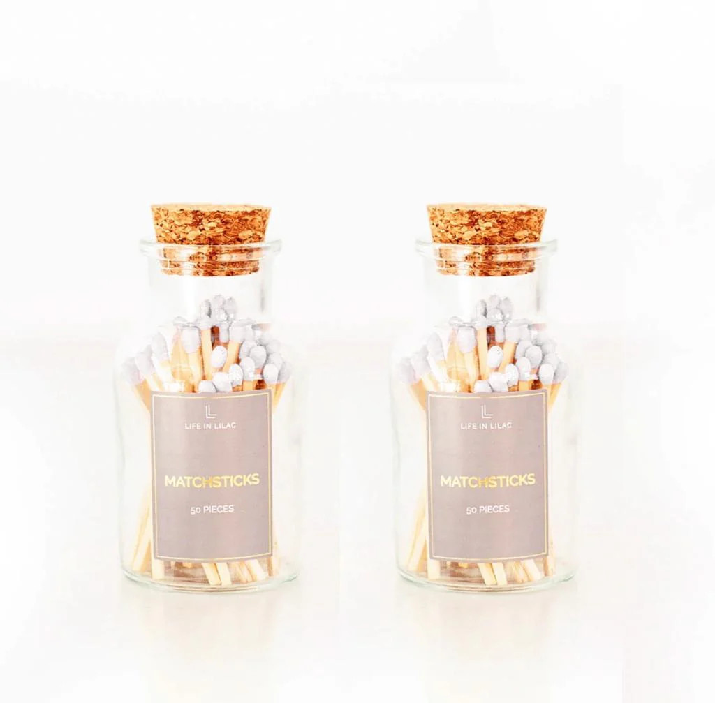 White Matchsticks Set | Life In Lilac