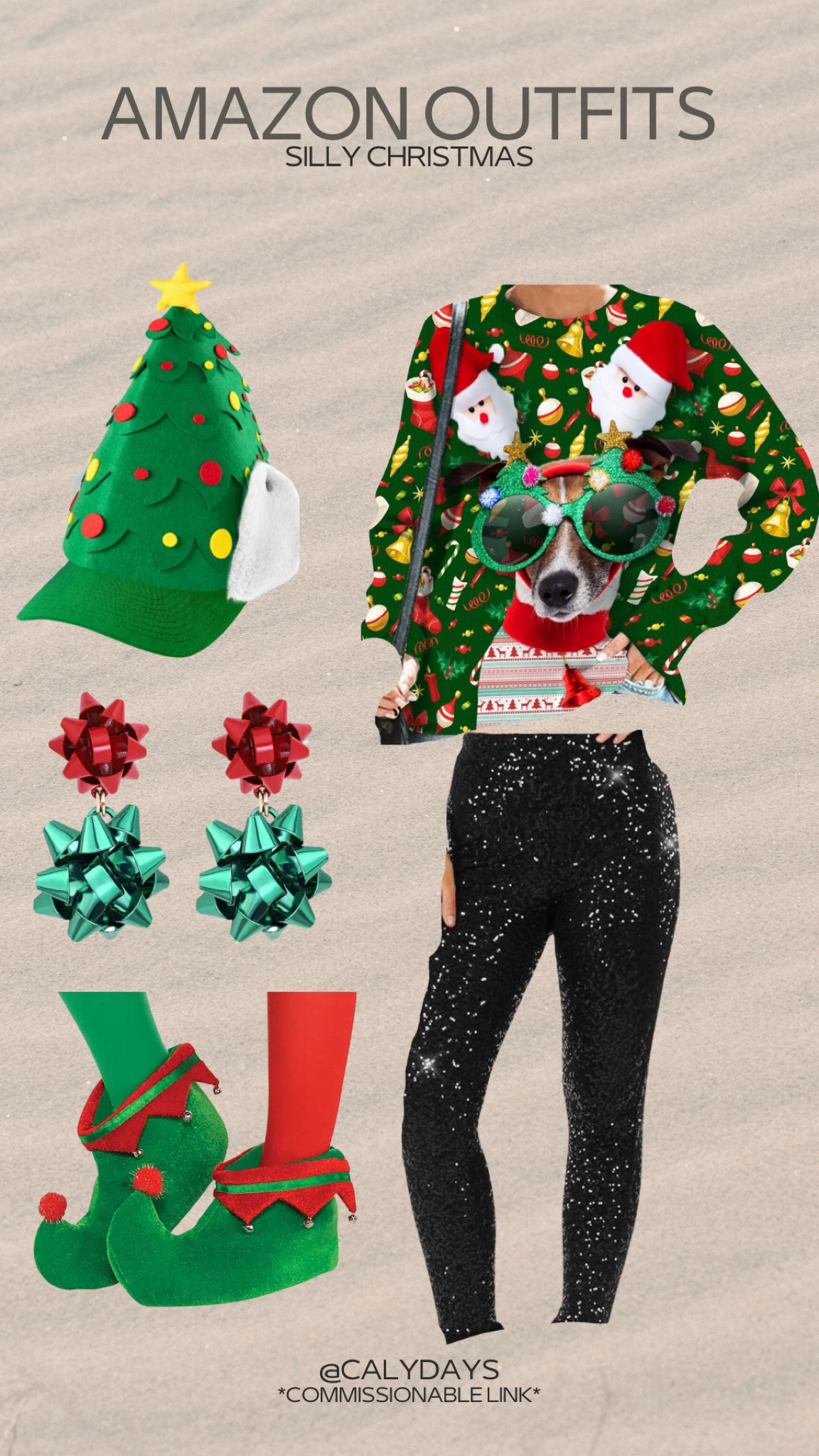 Tacky Christmas sweater / ugly Christmas sweater / Christmas party outfit / ugly sweater outfit ideas 

#LTKstyletip #LTKHoliday #LTKSeasonal