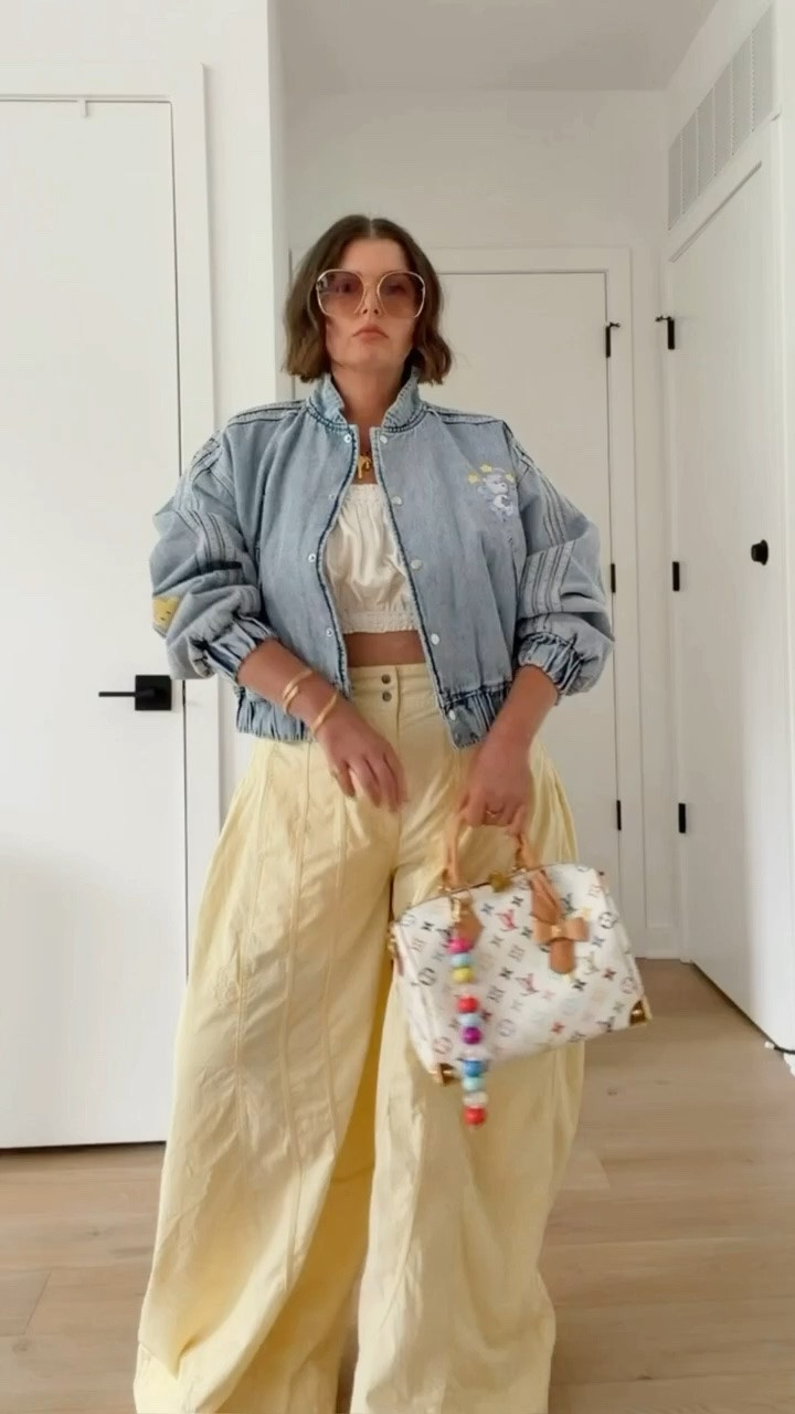 Fall outfit 
Care Bear jacket