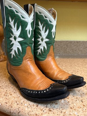 Sz 7 Vintage Rare Old Gringo Leather Cowboy Cowgirl Boots Phenomenal!  | eBay | eBay US