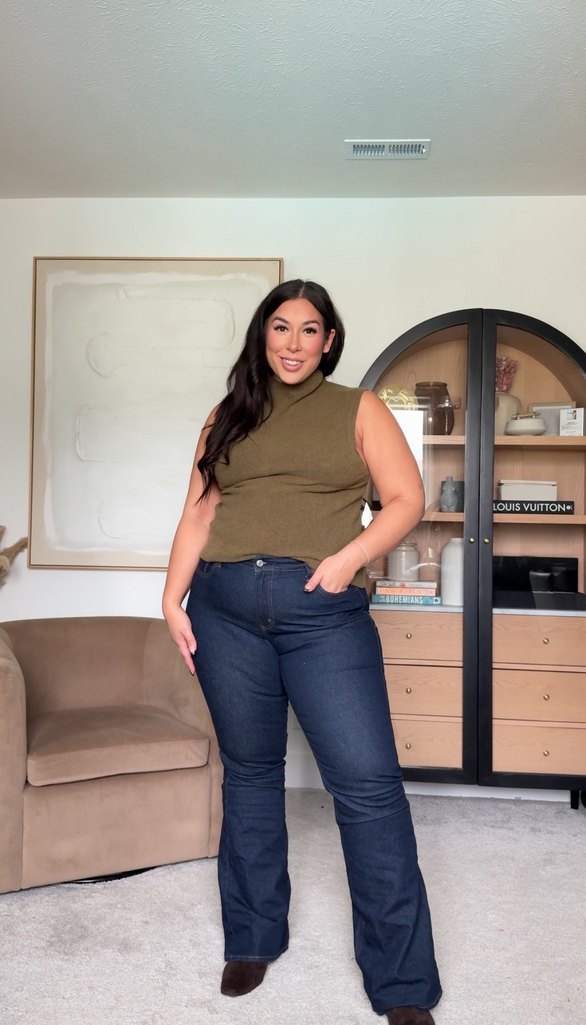 Trying on the latest Abercrombie x Kathleen post drop before it sells out! Size xl in everything code AFKATHLEEN 

Women’s fashion, fall fashion, fall style, fall outfits, fall outfit inspo, fall ootd, trendy fashion, chic style, midsize fashion, midsize style 

#midsizestyle #falloutfits #abercrombie #size16style 

#LTKMidsize