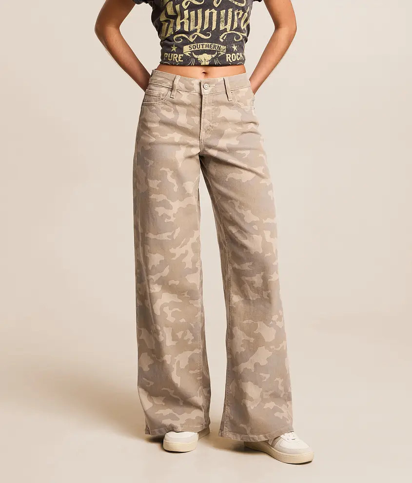 Nori Camo Wide Leg Stretch Jean | Buckle