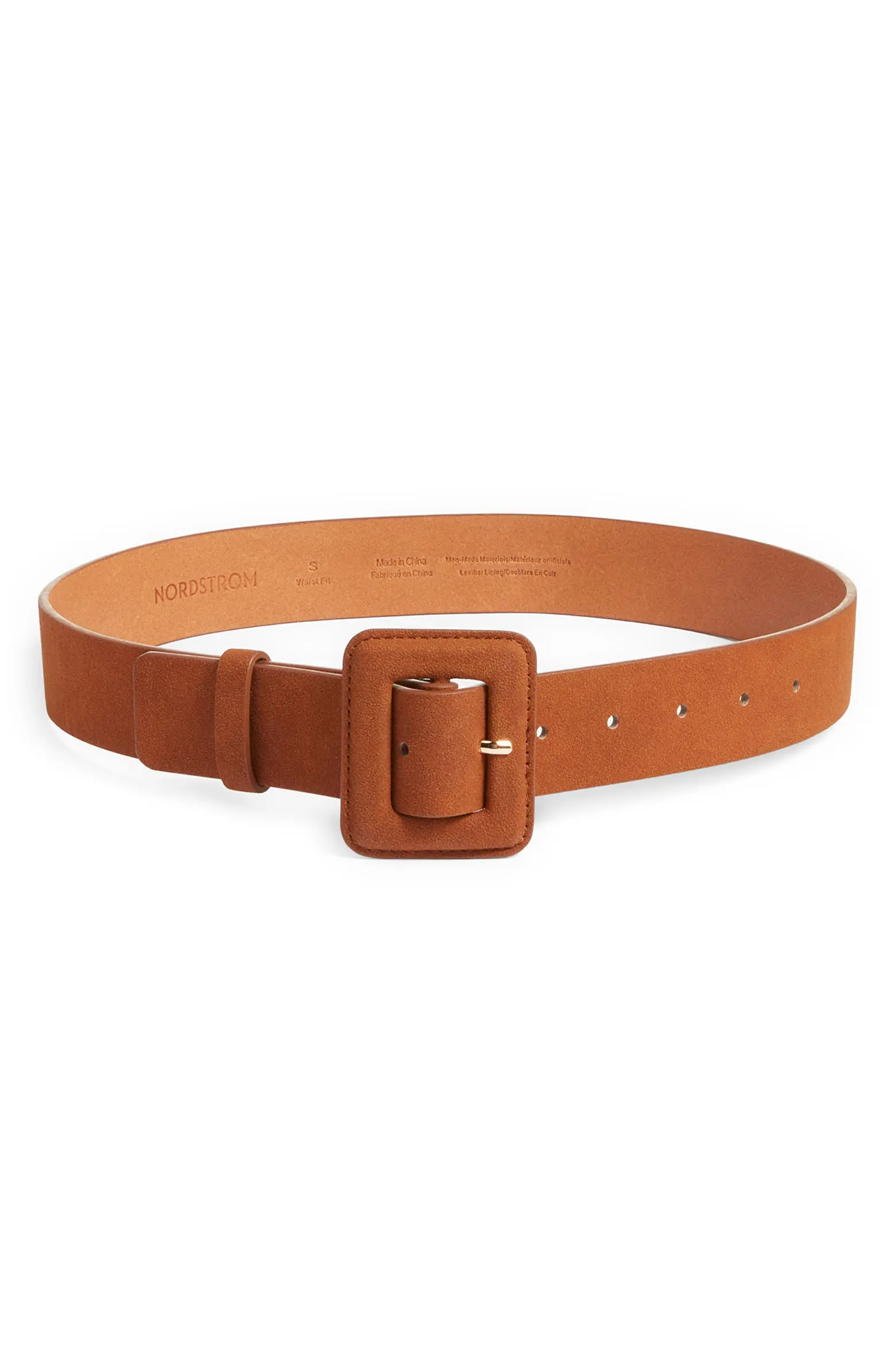 Faux Suede Waist Belt | Nordstrom