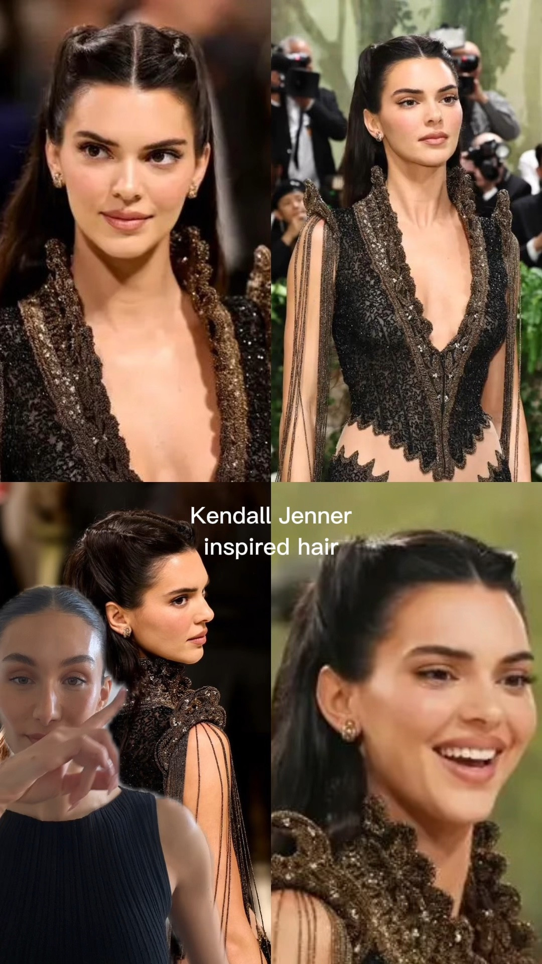 Kendall Jenner inspired hair tutorial 🤍

#LTKbeauty