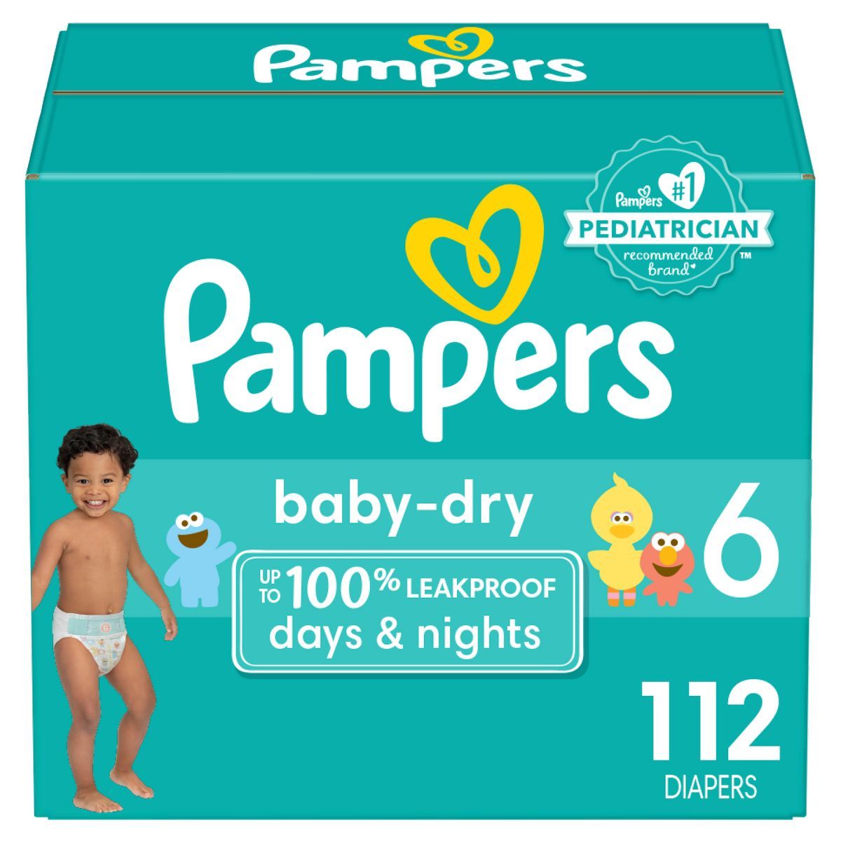 Pampers Baby Dry Diapers - (Select Size and Count) | Target