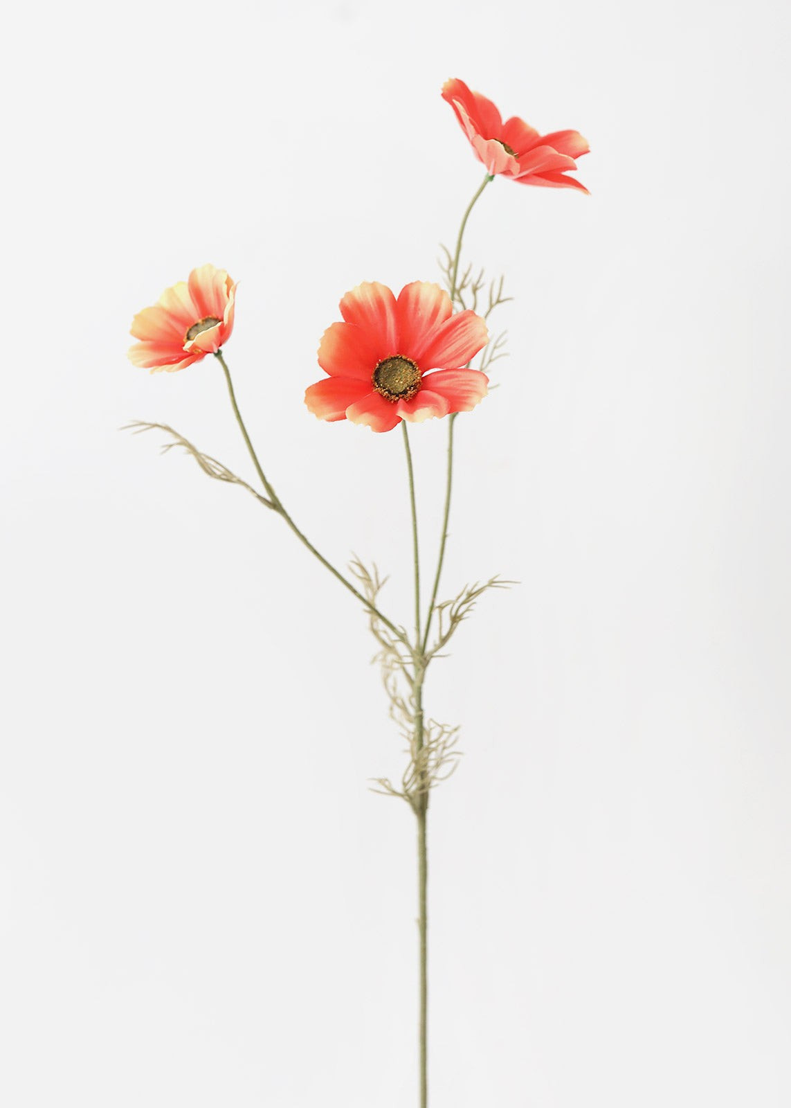 Coral Sunset Artificial Cosmos Wildflowers - 30" | Afloral (US)
