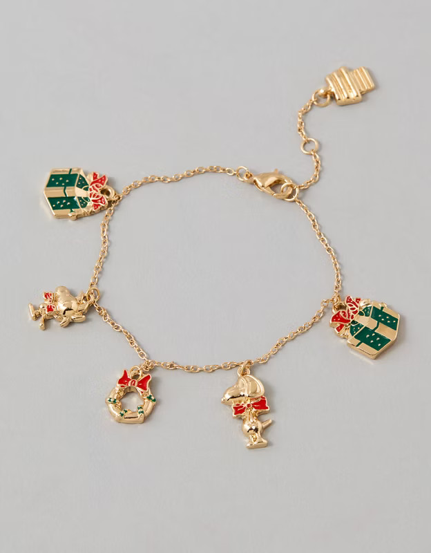 AE Snoopy Charm Bracelet | American Eagle Outfitters (US & CA)