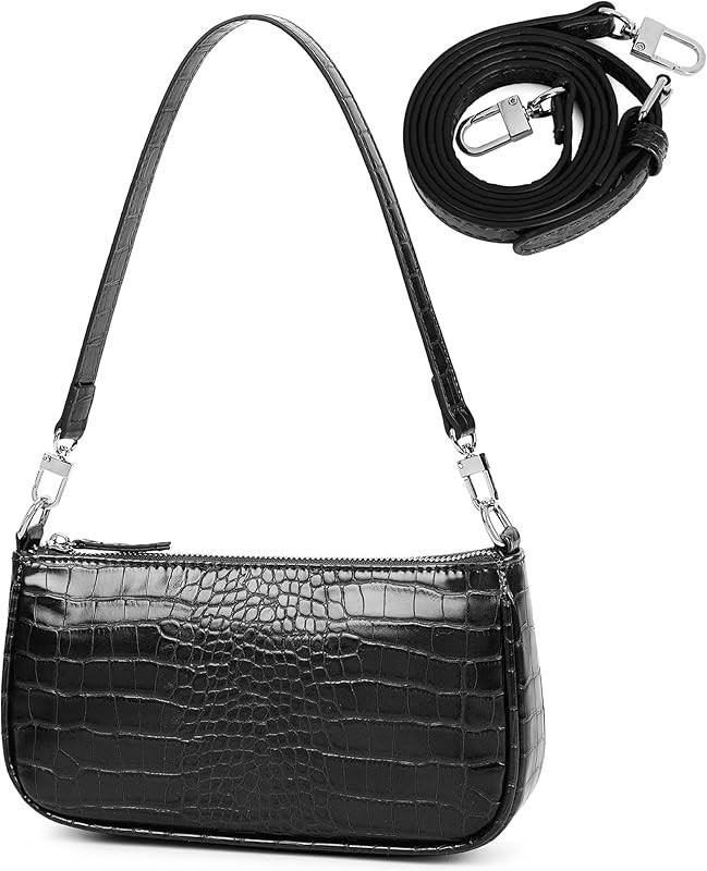 Women Small Shoulder Bag Mini Purse Womens Crossbody Clutch Purses 90s Y2k Bags | Amazon (US)