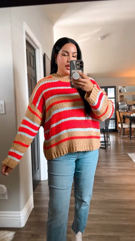 Striped sweaters are so cute! Love the vibrant shades in this one 🌈

#LTKFind #LTKunder100 #LTKSeasonal