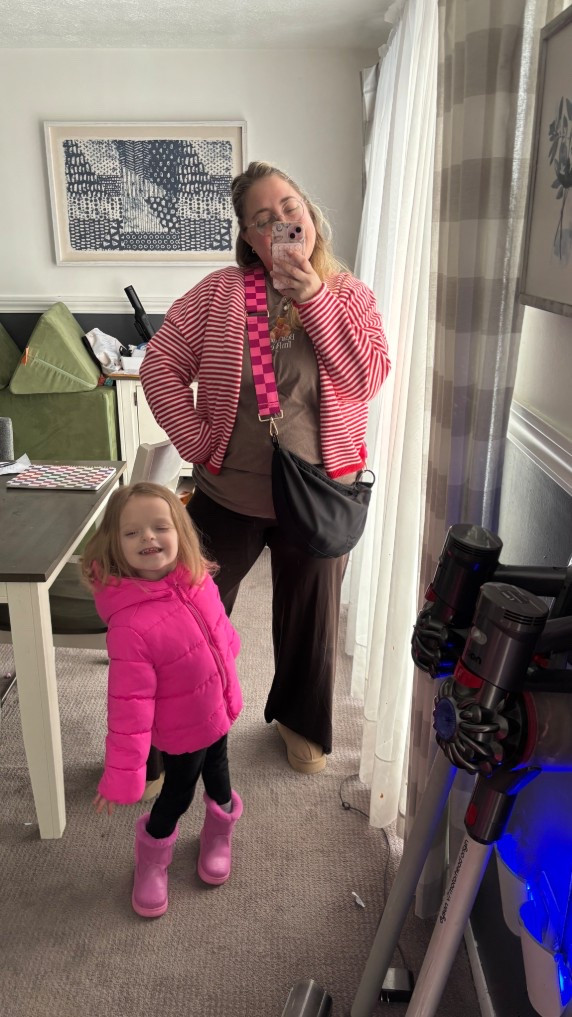 Cousin play date casual Valentine’s Day vibes. Lastvyears kristin jones teddy bear tee forever a fav 

#LTKootd #LTKMidsize #LTKmomlife